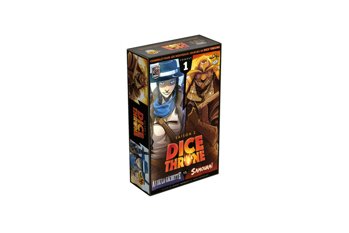 Dice Throne S2 - As de la gachette vs Samourai