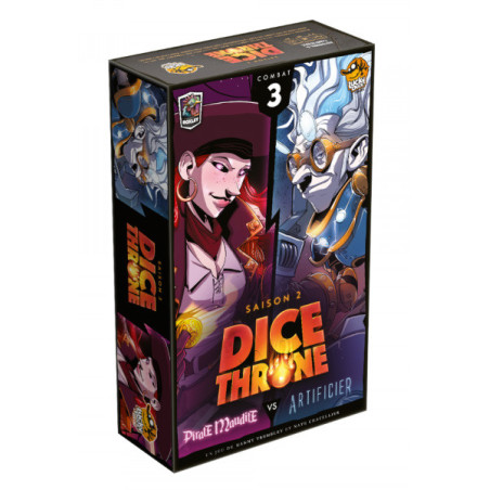 Dice Throne S2- Artificier vs Pirate Maudite