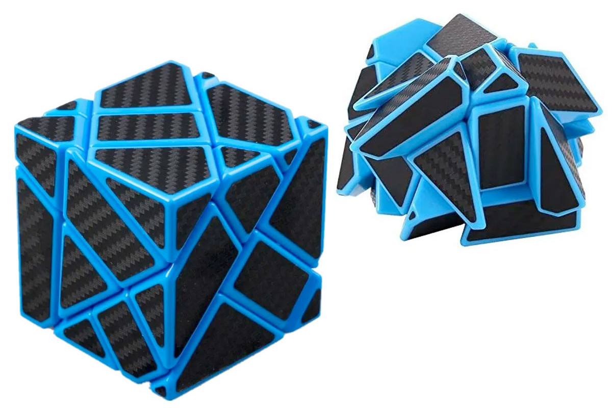 Ninja Ghost Cube with carbon fibre stickers