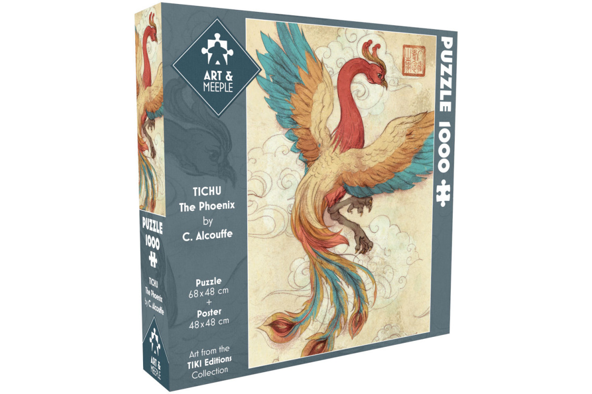 Puzzle TICHU Phoenix (art&meeple 1000 pièces)