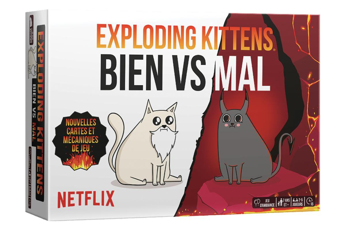 Exploding Kittens : Bien vs Mal