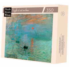Impression Soleil Levant - Claude Monet - puzzle Michèle Wilson 350 pièces