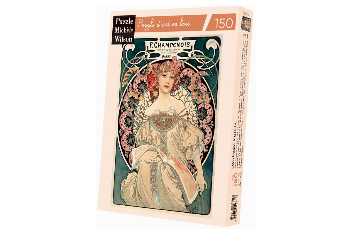 Rêverie - Alfons Mucha -puzzle Michèle Wilson 150 pièces