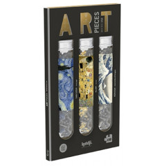 Tube Micropuzzle Art  (puzzles 150 pièces x3)