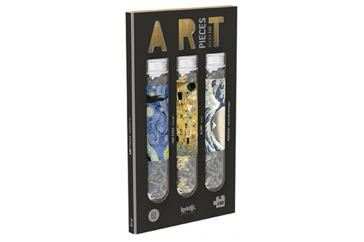Tube Micropuzzle Art  (puzzles 150 pièces x3)