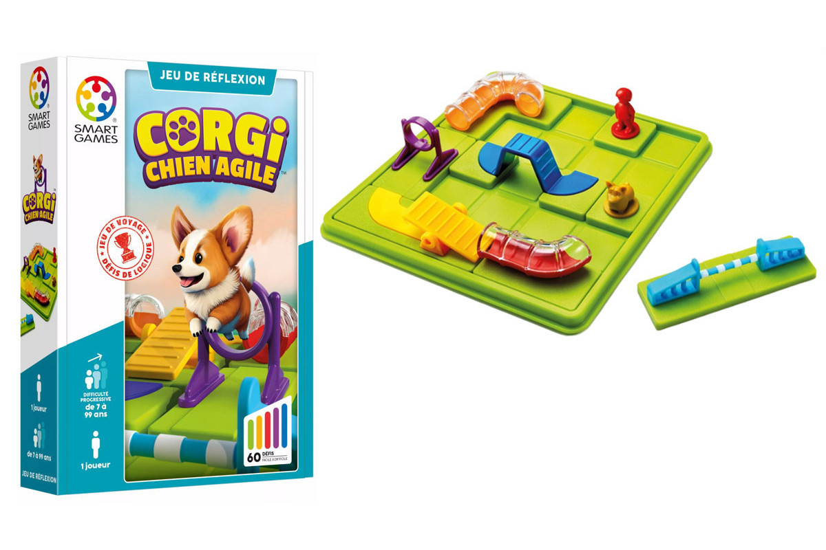 Corgi, chien agile (Smart Games)