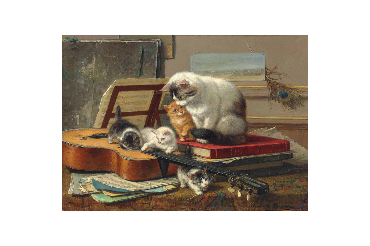 La leçon de Musique- Ronner-Knip - puzzle Michèle Wilson 150 pièces