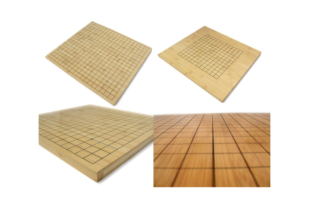 Goban bambou 2cm gravé promotion