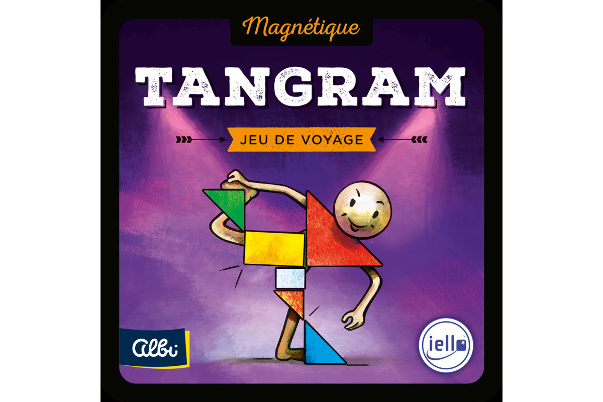 Magnétique boîte métal: Tangram
