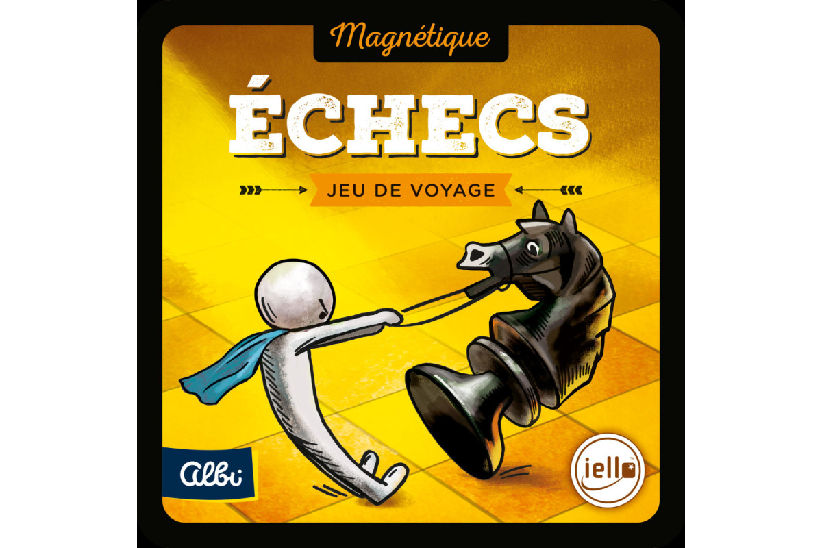 Magnétique boîte métal: Echecs