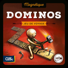 Magnétique boîte métal: Dominos