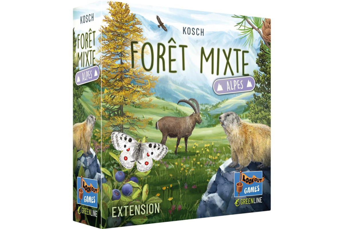 Forêt mixte : Alpes (Ext)