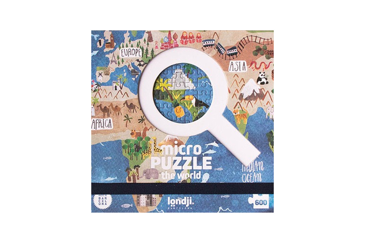 Micropuzzle 600 pcs World