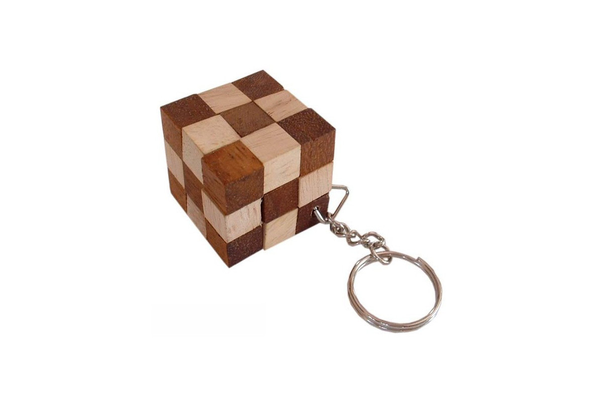 Cube serpent porte-clé