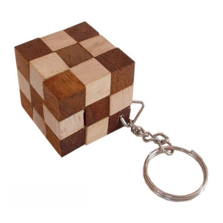 Cube serpent porte-clé