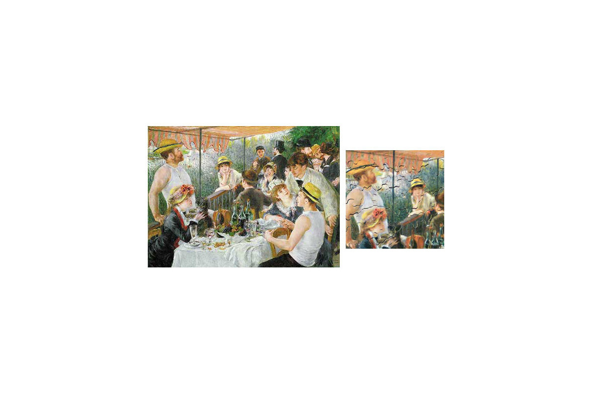 Le déjeuner des canotiers - Renoir - puzzle Michèle Wilson 250 pièces