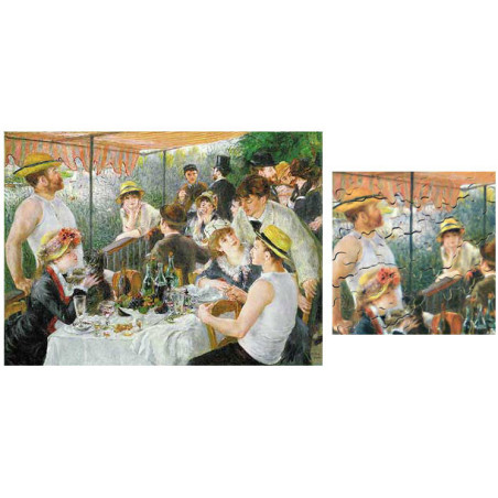 Le déjeuner des canotiers - Renoir - puzzle Michèle Wilson 250 pièces