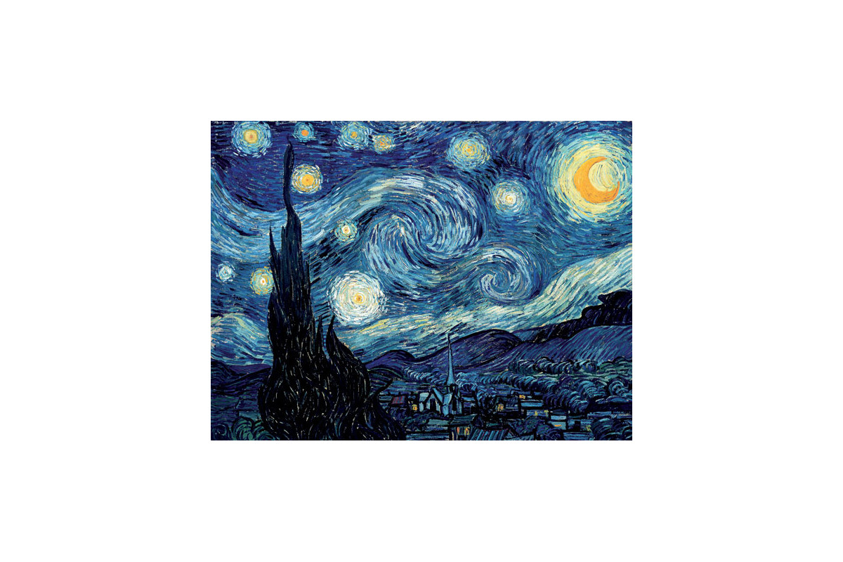 Nuit Etoilée - Van Gogh - puzzle Michèle Wilson 80 pièces