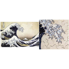 La Vague - Hokusai - puzzle Michèle Wilson 250 pièces