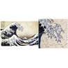 La Vague - Hokusai - puzzle Michèle Wilson 250 pièces