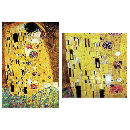 Le Baiser - Klimt - puzzle Michèle Wilson 250 pièces
