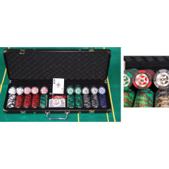 Mallette Poker Crown 500 jetons 14g DERNIER EXEMPLAIRE