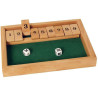 Shut the Box simple 9 clapets (jeu de Trac)