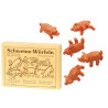 Mini Jeu de cochons (5 dés) Piglet Dice