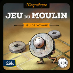 Magnétique boîte métal: Jeu du Moulin