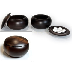 Petits bols tilleul dark pour jeu 13x13