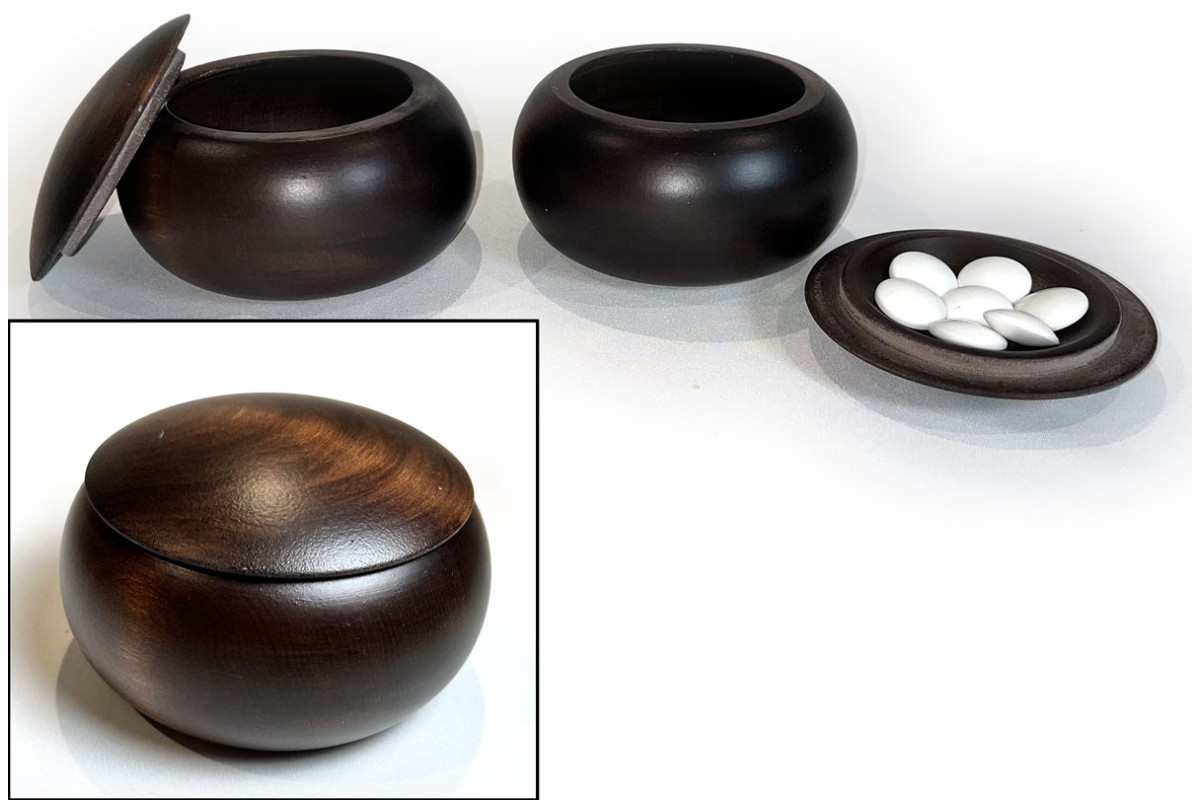 Petits bols de go tilleul pour 13x13