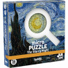 Micropuzzle 600 pcs Starry Night (Van Gogh)