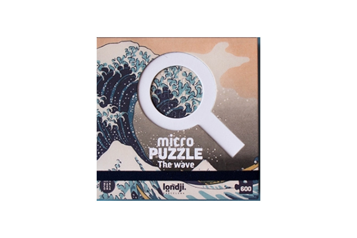 Micropuzzle 600 pcs The Wave (Hokusai)