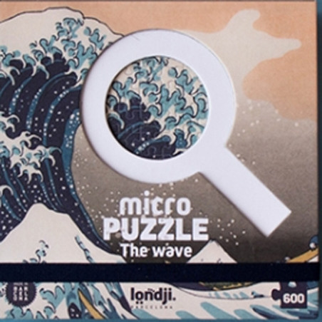 Micropuzzle 600 pcs The Wave (Hokusai)