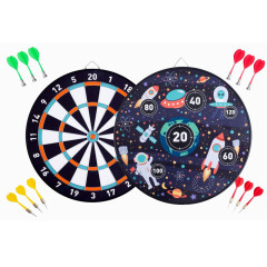 Jeux de Fléchettes 2 faces 35cm