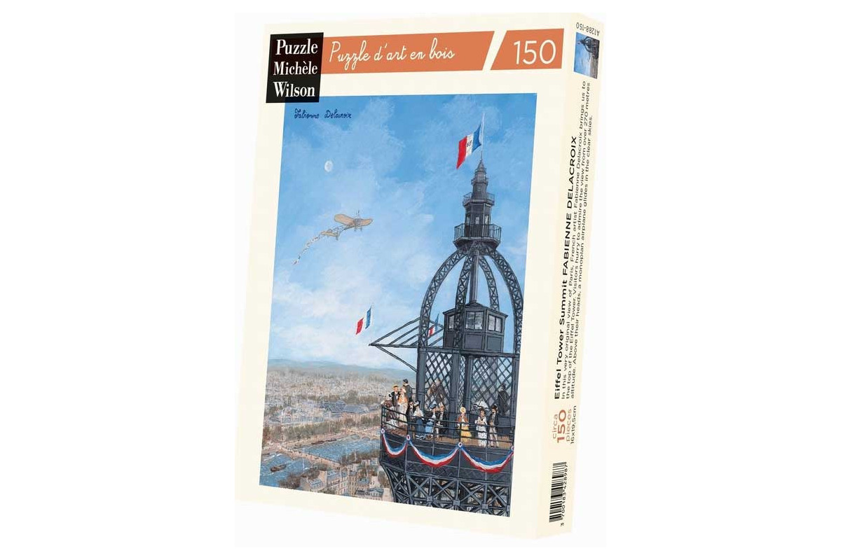 Le Sommet de la Tour Eiffel - Fabienne Delacroix - puzzle Michèle Wilson 150 pièces