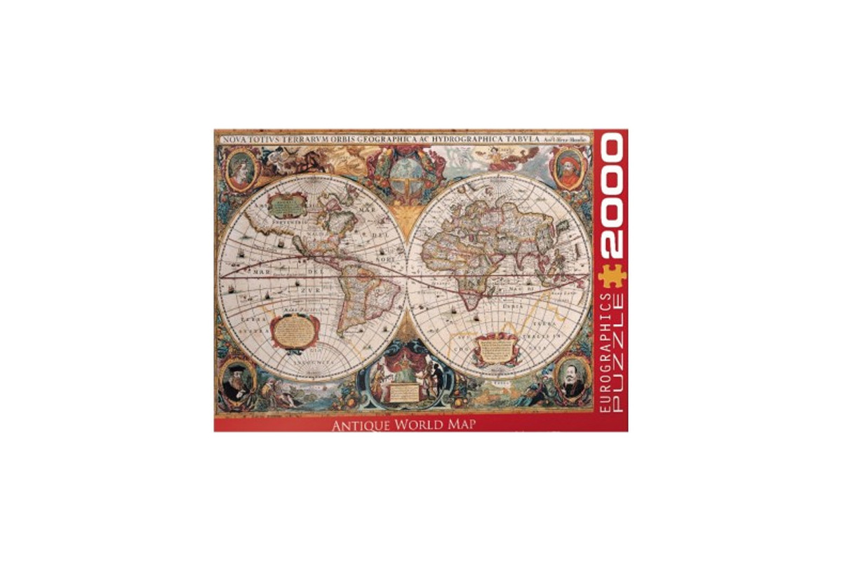 Antique world map (2000 Pièces)