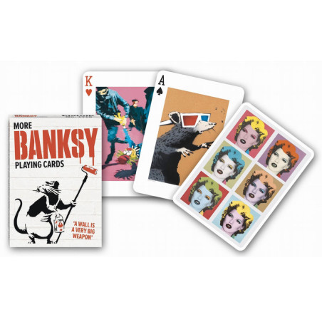 54 cartes Banksy 2 (more Banksy) - Piatnik