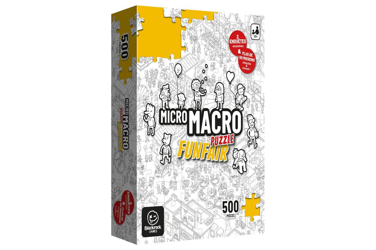 Micro Macro - Puzzle Funfair (500 pièces)