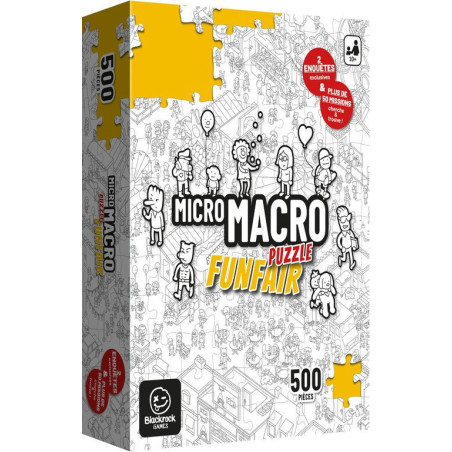 Micro Macro - Puzzle Funfair (500 pièces)