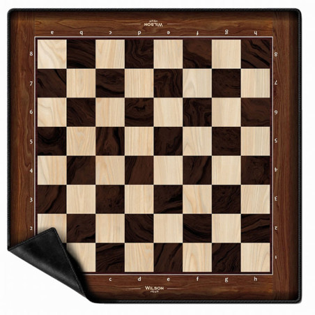 Tapis d'échecs néoprène Wilson 50cm case 50mm
