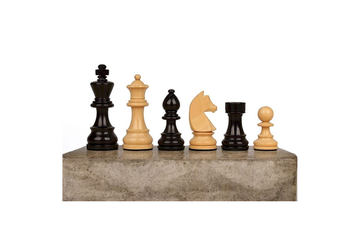 Pièces échecs New Standard Black taille 4