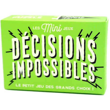 Mini Jeux - Décisions impossibles