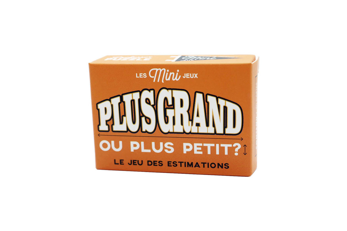Mini Jeux - Plus grand ou plus petit ?