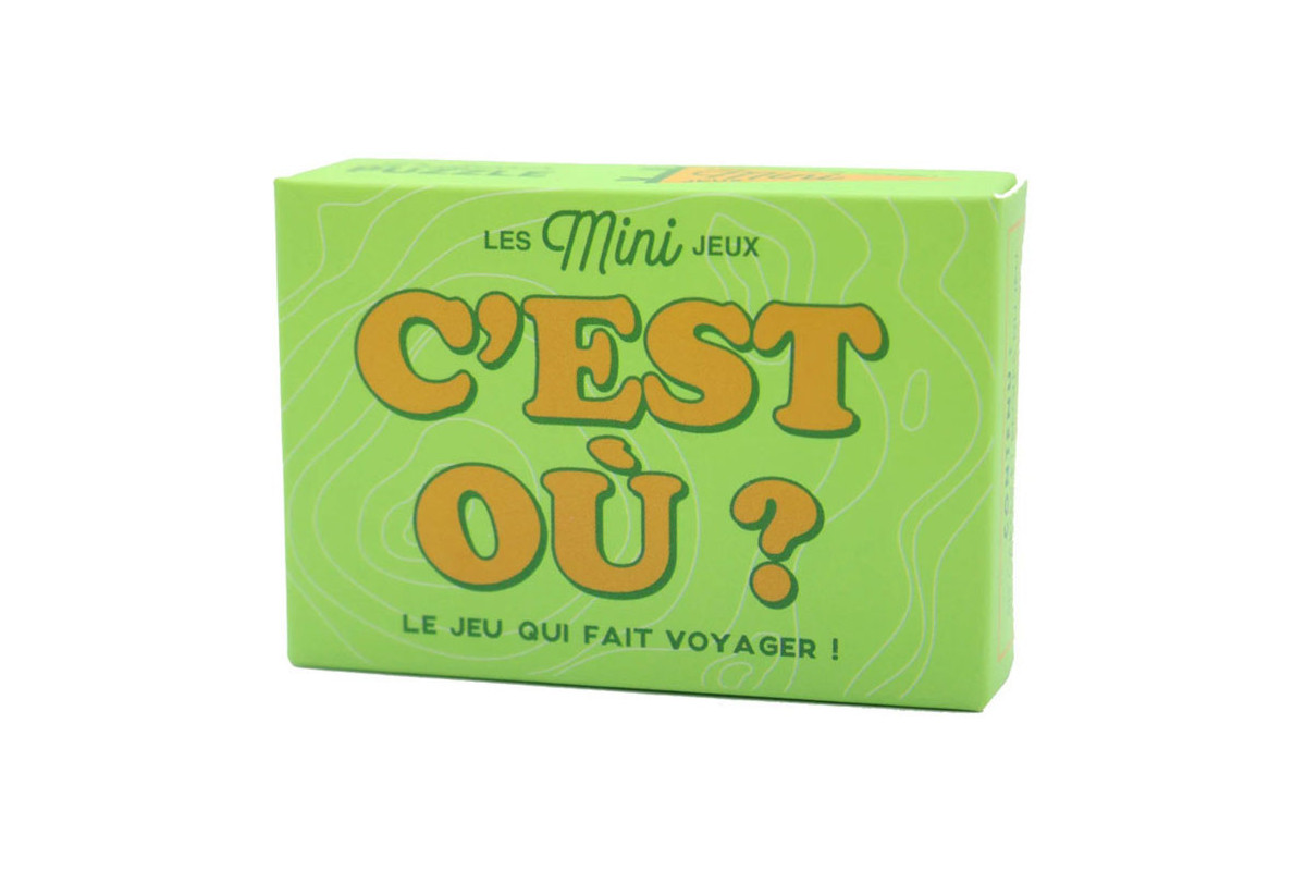 Mini Jeux - C'est où ? Le jeu qui fait voyager !