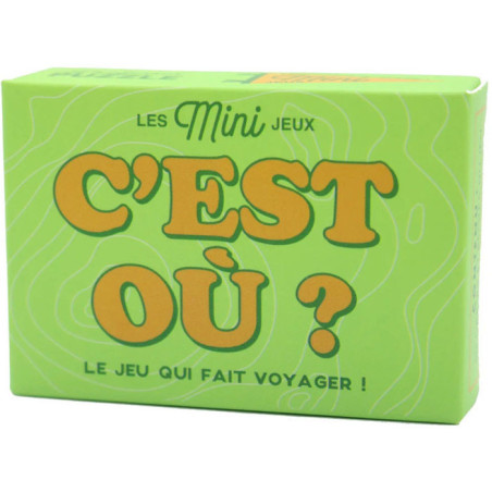 Mini Jeux - C'est où ? Le jeu qui fait voyager !
