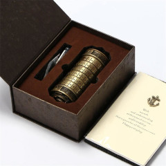 Cryptex Da Vinci Code métal