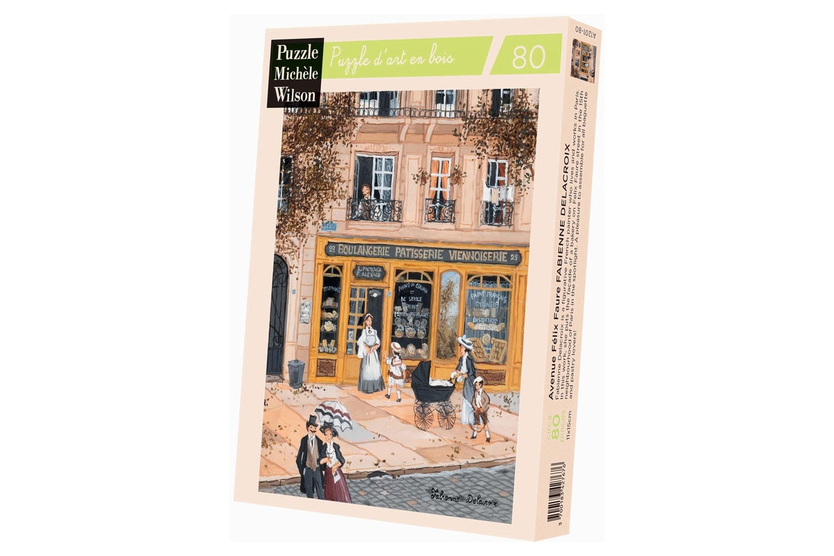 Avenue Felix Faure - Fabienne Delacroix - puzzle Michèle Wilson 80 pièces