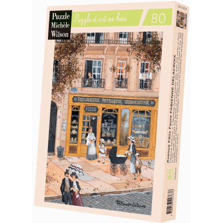 Avenue Felix Faure - Fabienne Delacroix - puzzle Michèle Wilson 80 pièces