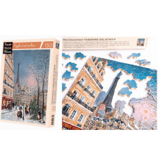 Mi décembre - Fabienne Delacroix - puzzle Michèle Wilson 150 pièces